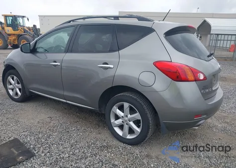 2009 Nissan Murano Sl z USA, uszkodzony, nr VIN JN8AZ18UX9W002103